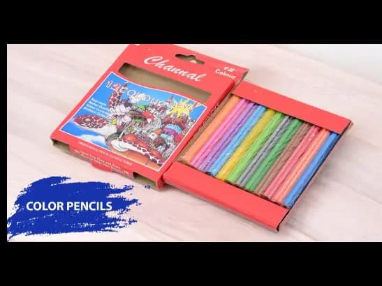 Color Pencils Set - 12 color pencils available