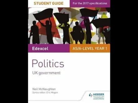Edexcel Politics As A Level Year 1 : Uk Government by Neil Mcnaughton