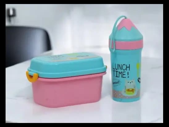 Children's School Lunch Box Kit for Boys and Girls (2)