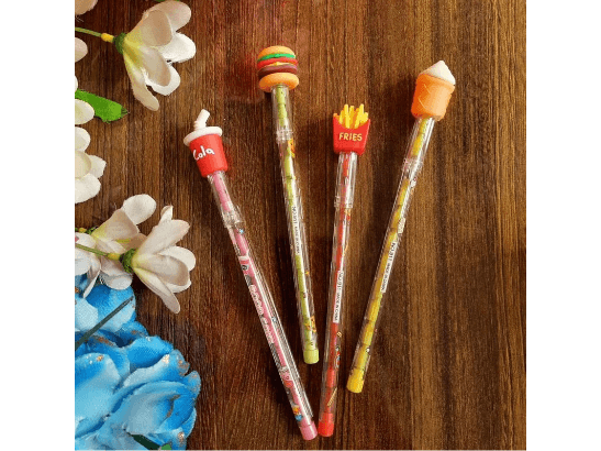 Cute Food Pencil for Kids - 4 Pcs (2)