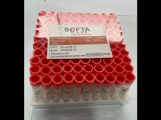 Blood Collection Tube - 100 Tubes