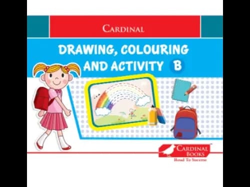Cardinal Drawing Colouring And Activity Book B by Cardinal Books
