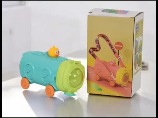 500ml Funny Cute Cartoon Plastic Water Bottle for Kids (4)