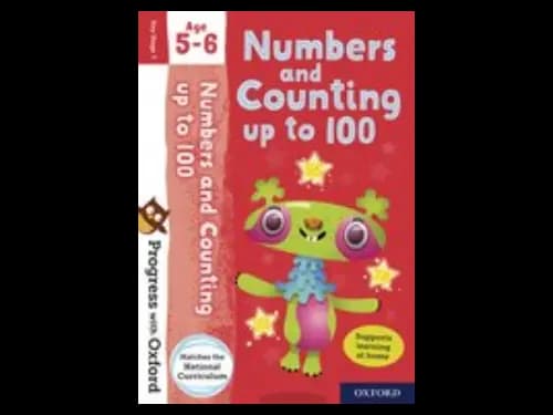 Pwo - Number Count Age 5 to 6 Bk Sticker by Nicola Palin