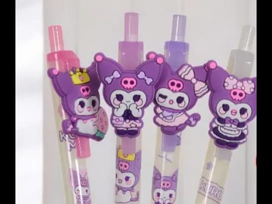 Kuromi Mechanical Pencil For Writing - 4 pcs pack (5)