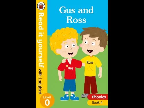 READ IT YOURSELF LEVEL 0 - PHONICS BK 4 GUS AND RO