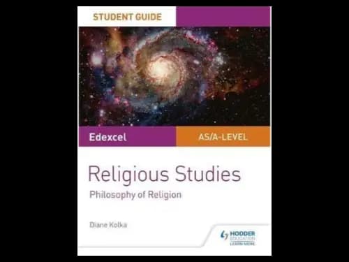 Pearson Edexcel AS and A level Religious Studies Student Guide : Philosophy of Religion by Cressida Tweed,Amanda Forshaw