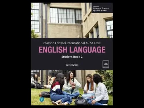 Pearson Edexcel International AS-A Level English Language Student Book 2 with code by David Grant
