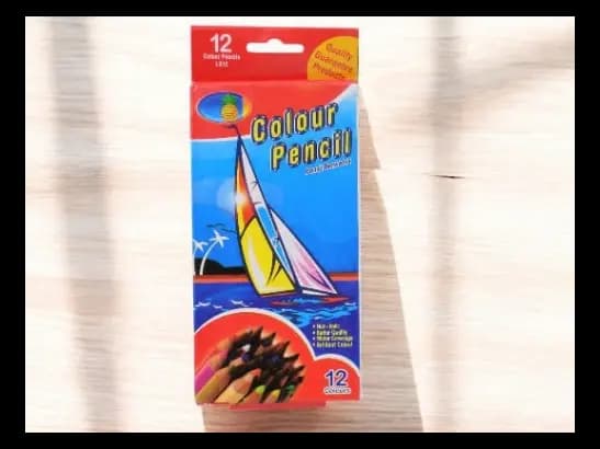Color Pencils Set - 12 color pencils available (3)