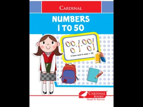 Cardinal Numbers 1 To 50 by Cardinal Books