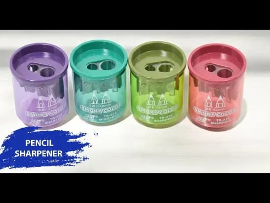 Pencil sharpener for kid's stationary