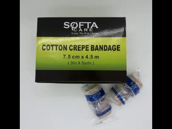 Cotton Crepe Bandage Skin Color - 12Pc/Pack (3)