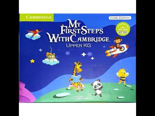 My First Steps with Cambridge Upper KG Kit by Sonali Nadkarni