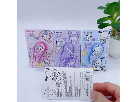 8m Correction Tape Portable Compact Transparent For Student