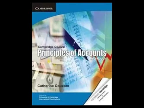Cambridge O Level Principles of Accounts Workbook by Catherine Coucom