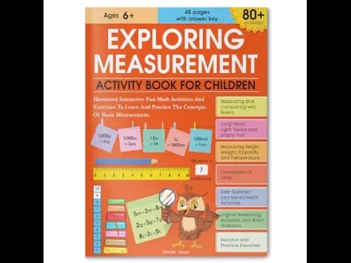 Exploring Measurement Activity Book for Children
