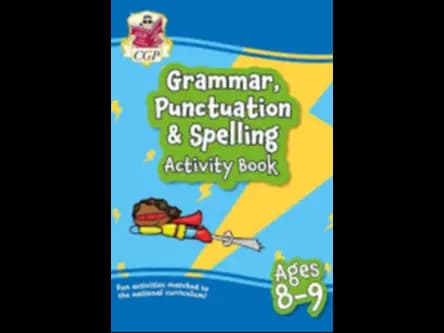 GRAMMAR PUNCTUATION AND SPELLING ACTIVITY BK - 8 9