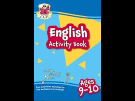 ENGLISH ACTIVITY BOOK - AGES 9 10