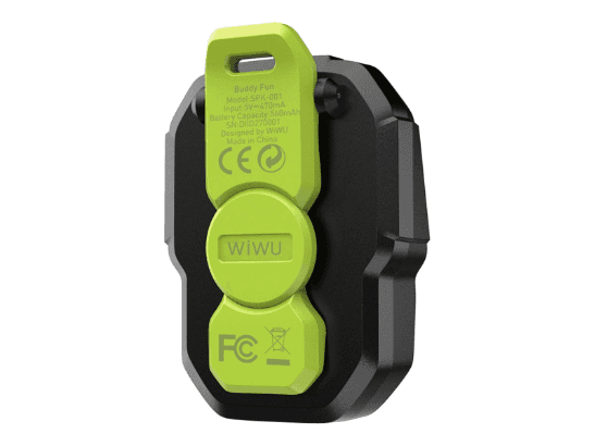 WiWU SPK-001 Buddy Fun Magnetic Mini Wireless Speaker – Black / Blackish Green with 6 Month Warranty (5)