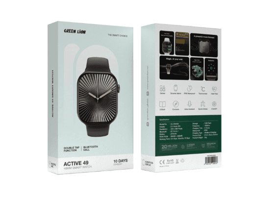 Greenlion GL-SWA11 Ultimate 41 Smartwatch – GNAT49MSWBK with 06 Month Warranty (Display Excluded) (3)