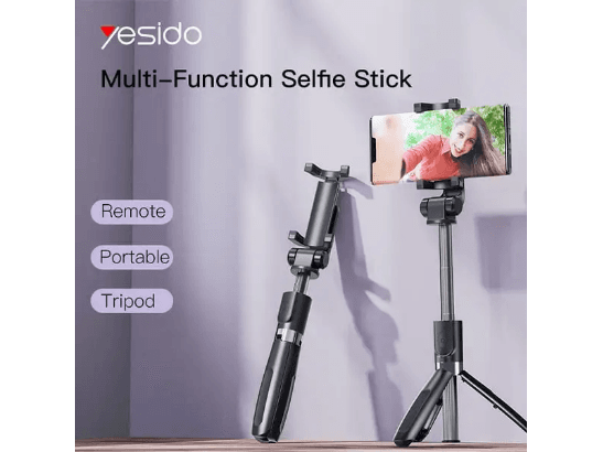 Yesido SF11 Remote Control Wireless Tripod Selfie Stick (4)