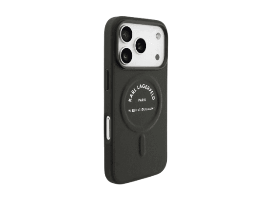 Karl Lagerfeld Magsafe PU Case for iPhone 17 Pro/17 Pro Max – Black (2)