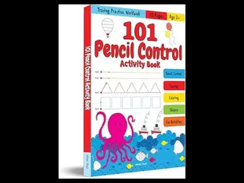 101 Pencil Control Activity Book