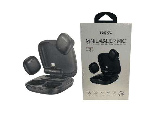 Yesido KR20 Mini Lavalier Mic – Lightning (2)