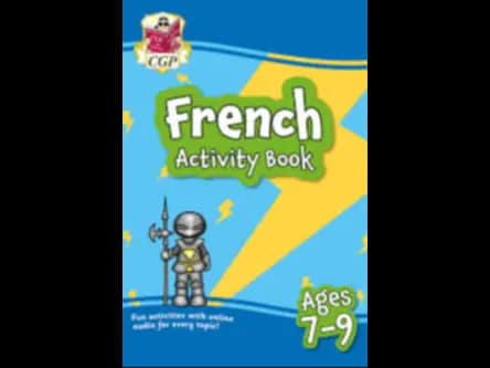 FRENCH ACTIVITY BOOK - AGES 7 9