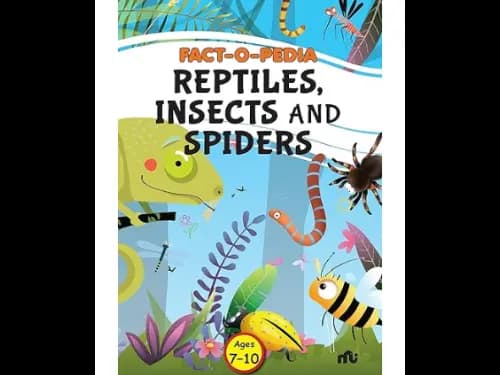 Fact-O-Pedia Reptiles Insects and Spider by Moonstone