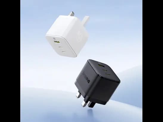 Baseus Palm Fast Charger 2C U 65W UK Moon White - P1011160D213-01 (5)