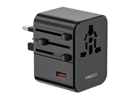 Recci RCG-P10 PD 25W Universal GaN Fast Charger Adapter with 6 Month Warranty (2)