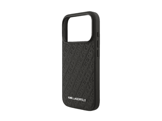 Karl Lagerfeld Magsafe PU Full Wraped Case for iPhone 17 Pro Max – Black (3)