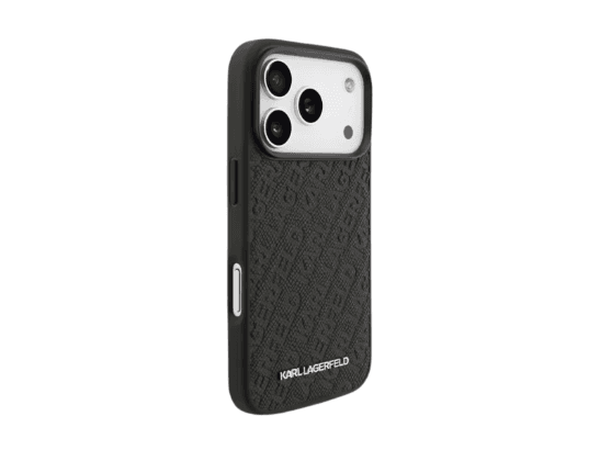 Karl Lagerfeld Magsafe PU Full Wraped Case for iPhone 17 Pro Max – Black (4)