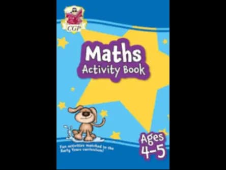 MATHS ACTIVITY BOOK - AGES 4 5