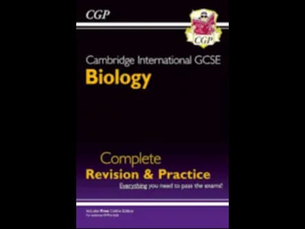 CAMBRIDGE INTERNATIONAL GCSE BIOLOGY -COMPLET REV