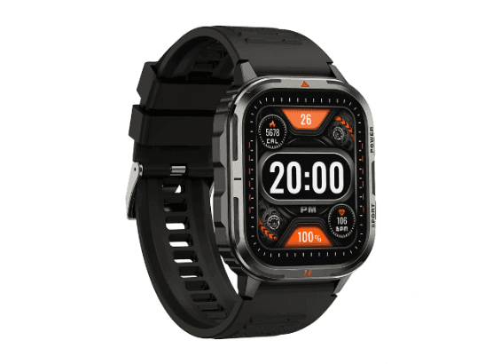 WiWU SW05 Smartwatch – Silver / Tarnish with 6 Month Warranty