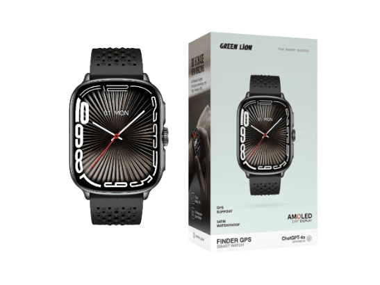 Greenlion GL-SWA45 Finder GPS Amoled Smartwatch – GNDRGPSWBK with 6 Month Warranty (Display Excluded) (2)