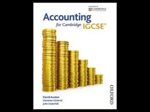 Accounting for Cambridge IGCSE by David Austen,Christine Gilchrist