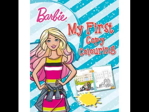 Barbie My First Copy Colouring