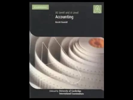 As Level and A Level Accounting (OEB) by Harold Randall