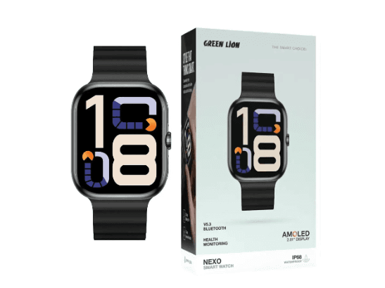 Green Lion GL-SWA47 Nexo Amoled Smartwatch – GNNEXOSWBK with 6 Month Warranty (Display Excluded) (2)