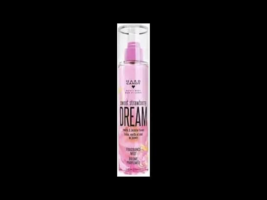 Hard Candy Sweet Strawberry Dream Body Mist – Refreshing Strawberry Scent, 236 mL – Long-Lasting, Fruity Fragrance for All-Day Freshness - Imported from Canada