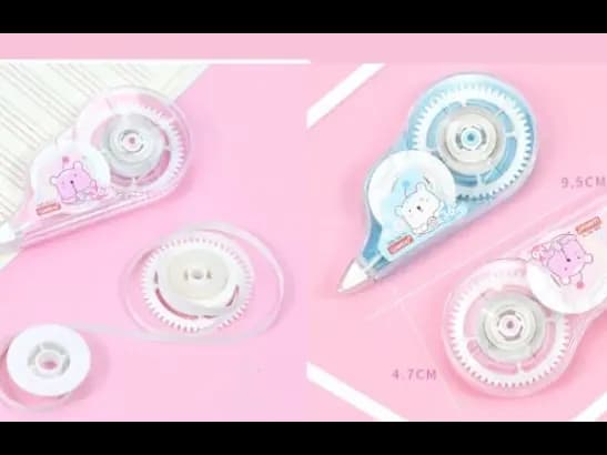 Correction Tape Portable Compact Transparent For Student (3)