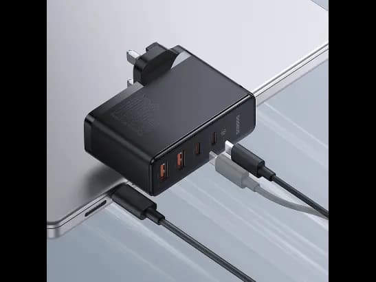 Baseus GaN5 Pro 100W Fast Charger 2C 2U UK Pin – 1 Year Warranty (6)