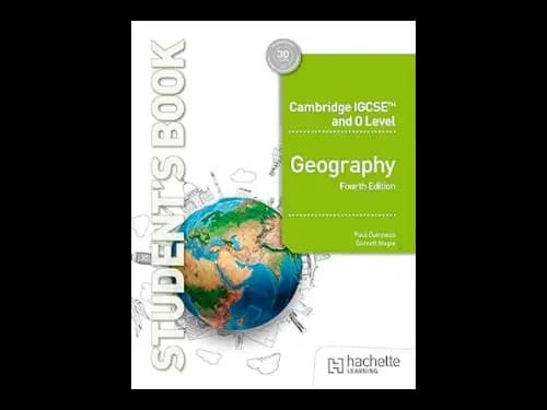 Cambridge IGCSE and O Level Geography 4th Edition by Garrett Nagle,Paul Guinness