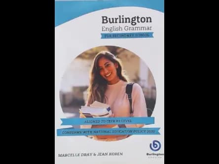 BURLINGTON ENGLISH GRAMMAR FOR SECONDARY SCHOOL
