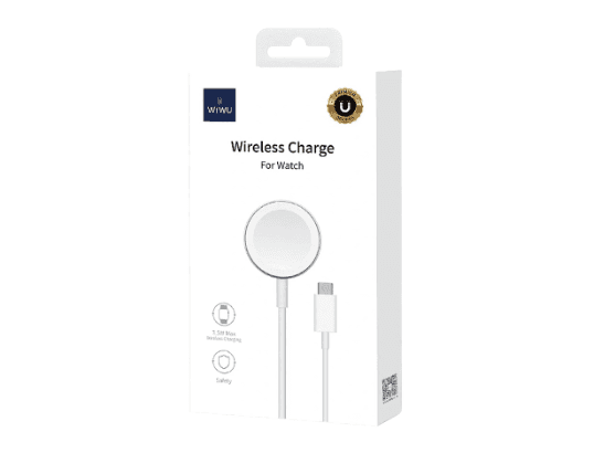 WiWU M9 Wireless Charge for Watch – White (5)