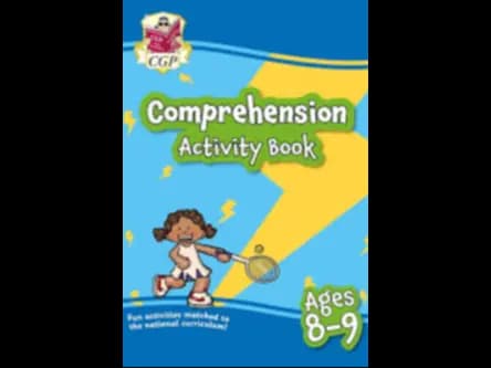COMPREHENSION ACTIVITY BOOK - AGES 8 9