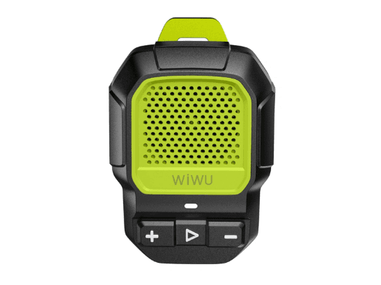 WiWU SPK-001 Buddy Fun Magnetic Mini Wireless Speaker – Black / Blackish Green with 6 Month Warranty
